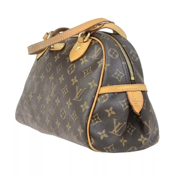 LOUIS VUITTON Montorgueil PM Shoulder Bag Monogram Leather Brown - Picture 9 of 16